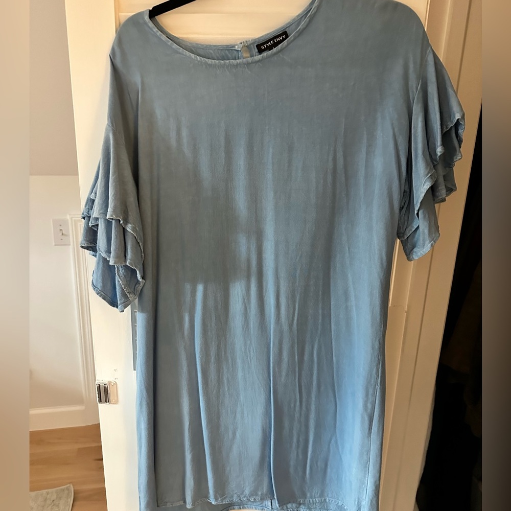 Light weight blue dress